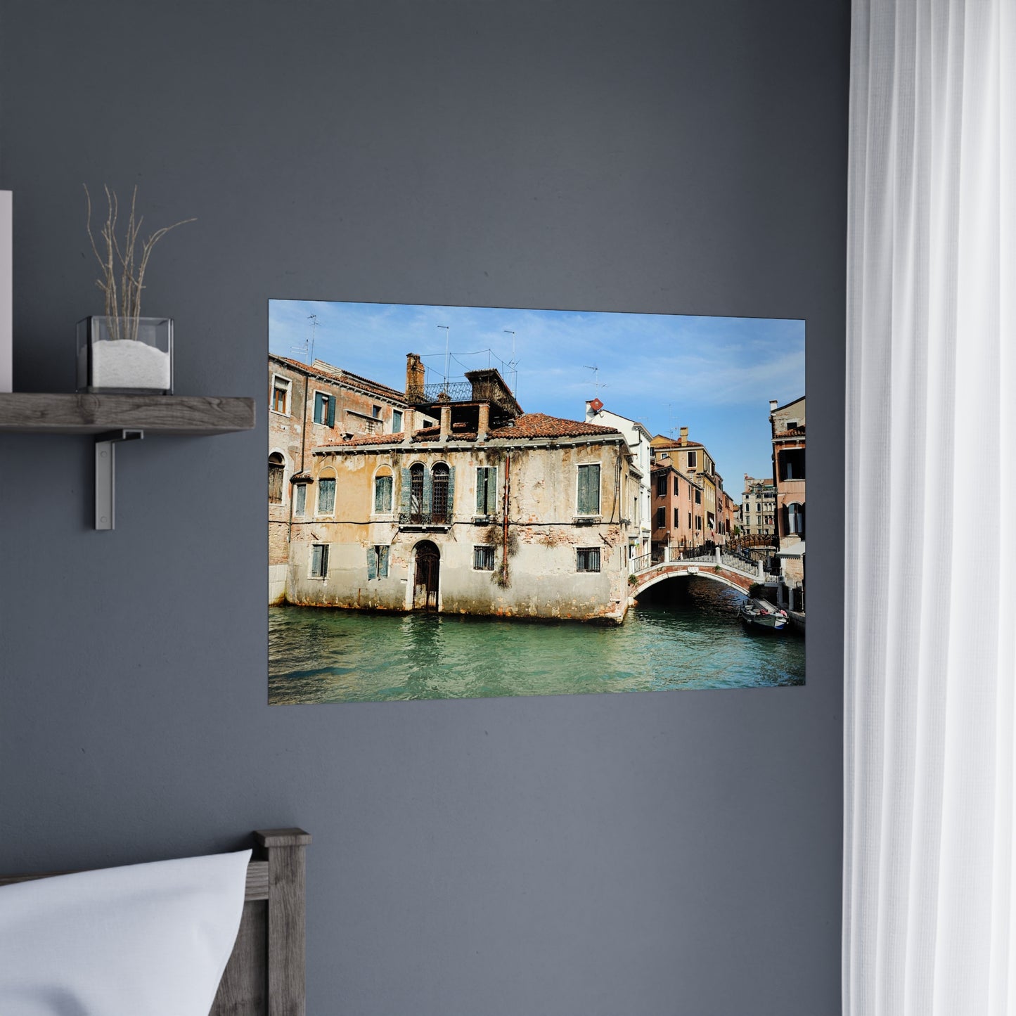 Old house in Venice Italy photograph fine art poster wall art photo