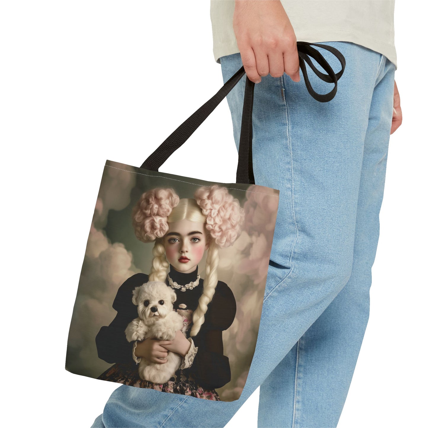 Art Tote Bag, different image back/front