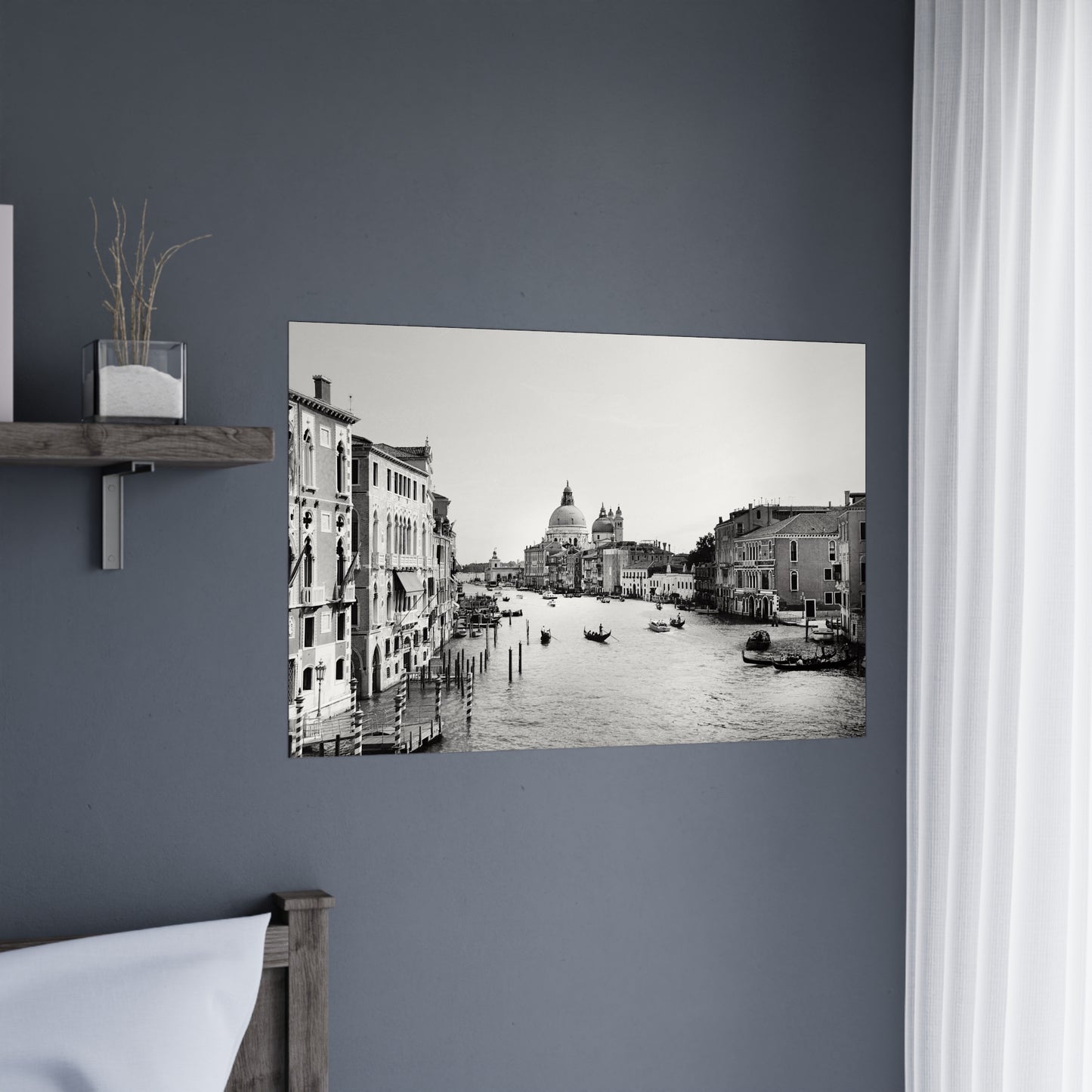 Venice bw photograph fine art poster wall art photo