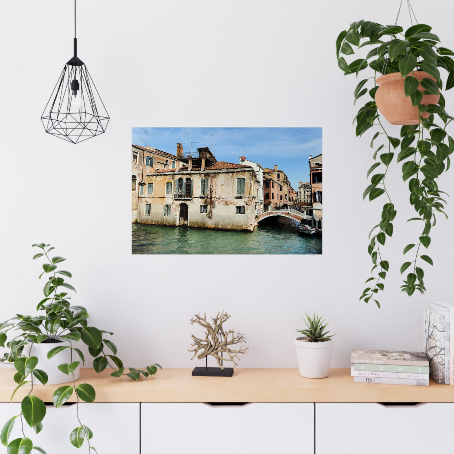 Old house in Venice Italy photograph fine art poster wall art photo