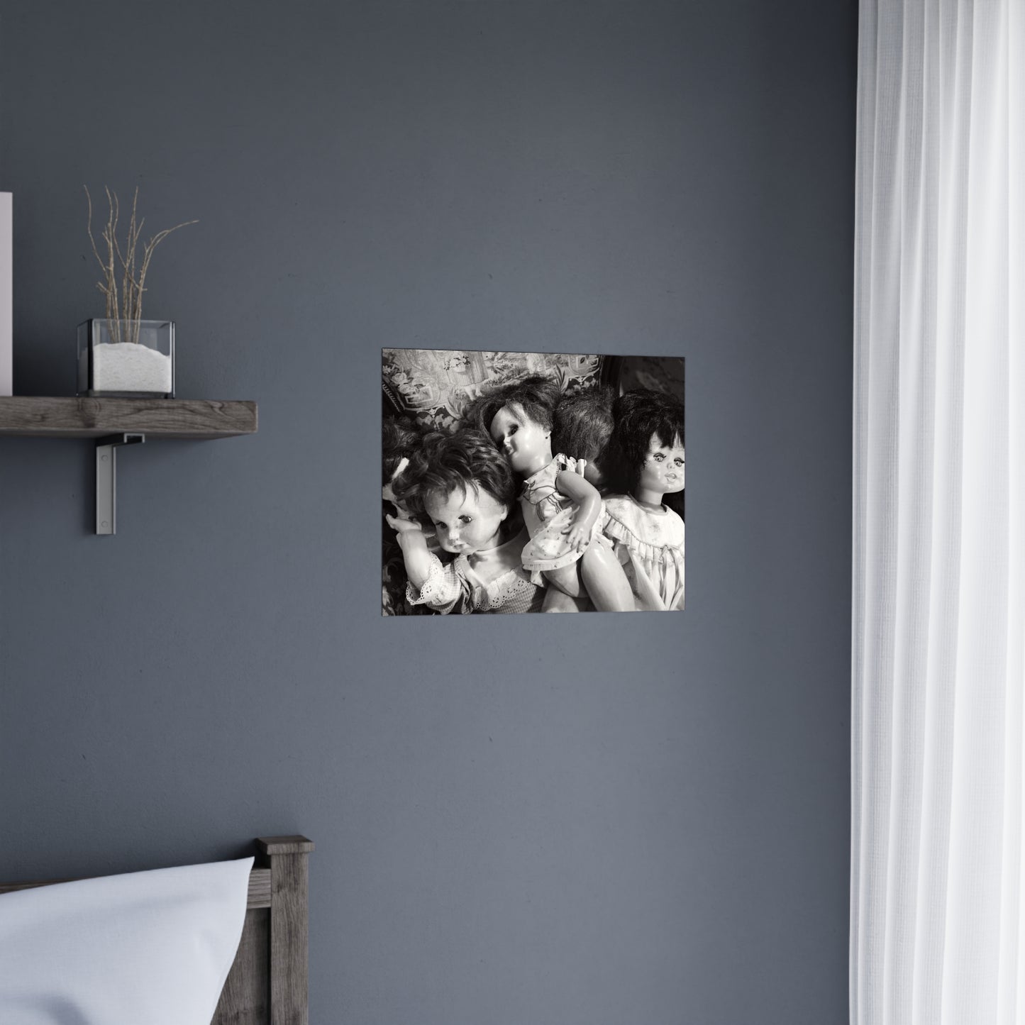 French antique shop detail old dolls photograph fine art wall art photo