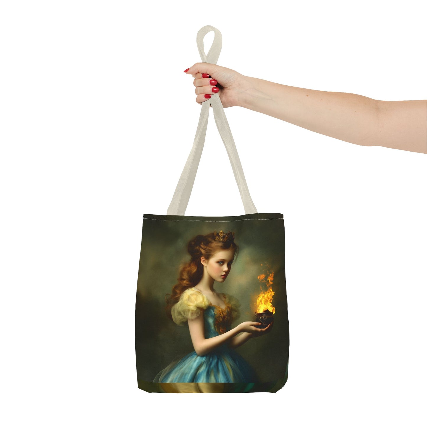 Fire Tote Bag double sided different images