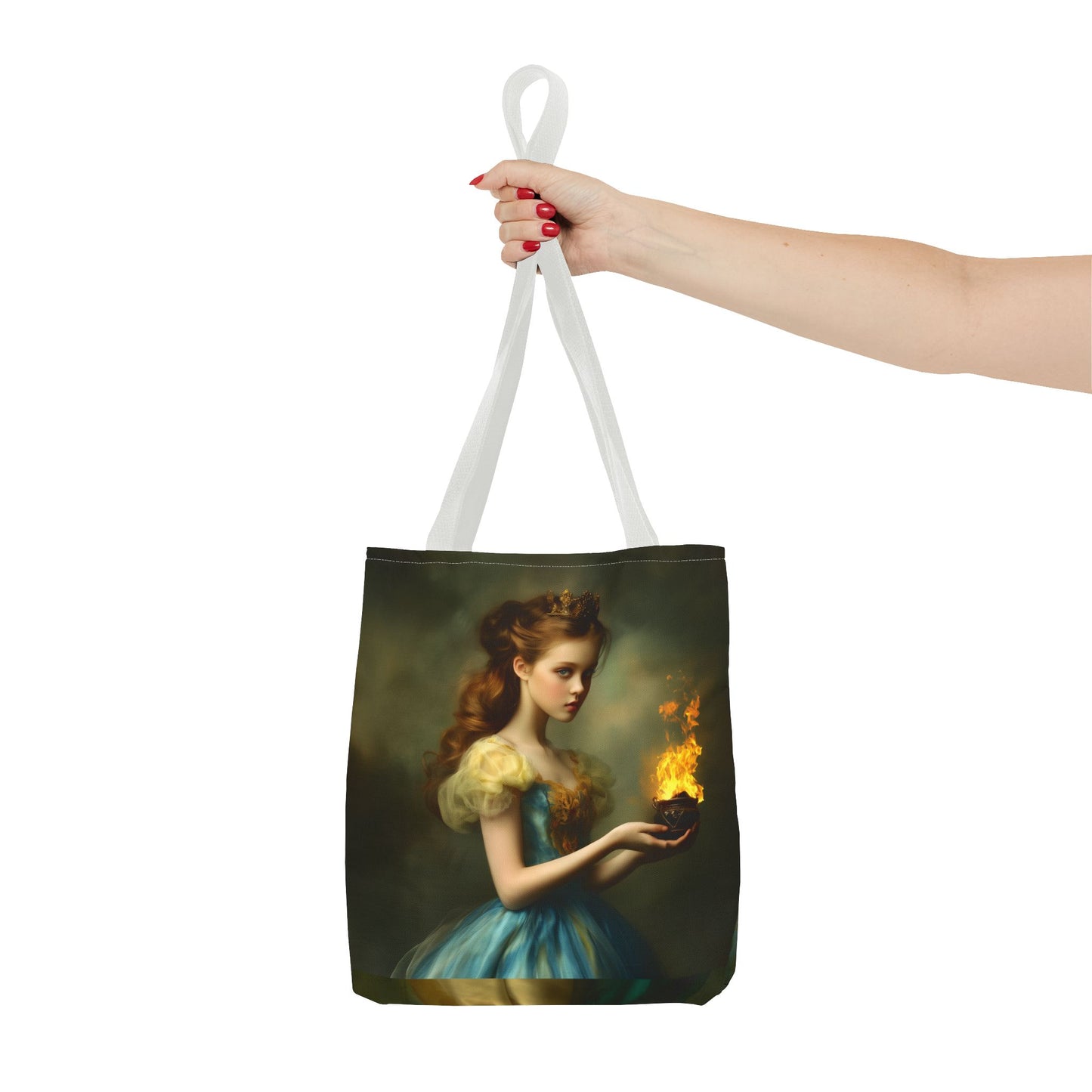 Fire Tote Bag double sided different images