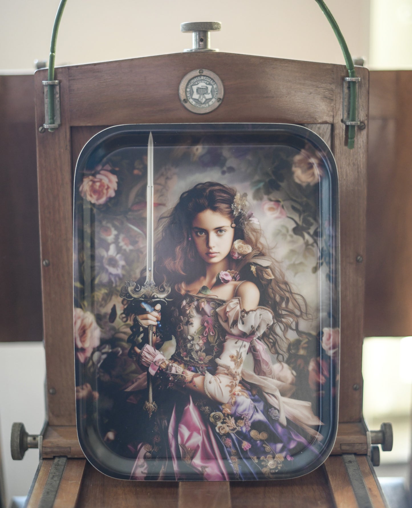 Warrior princess tray 20x27cm