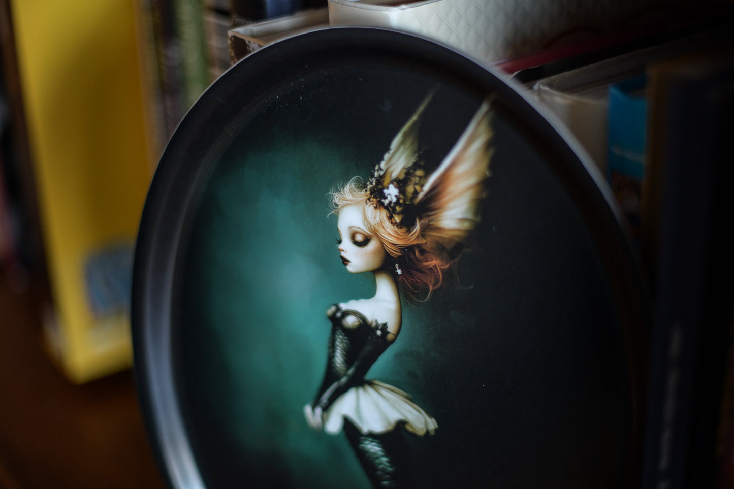 Fairy mermaid tray oval 25x33cm