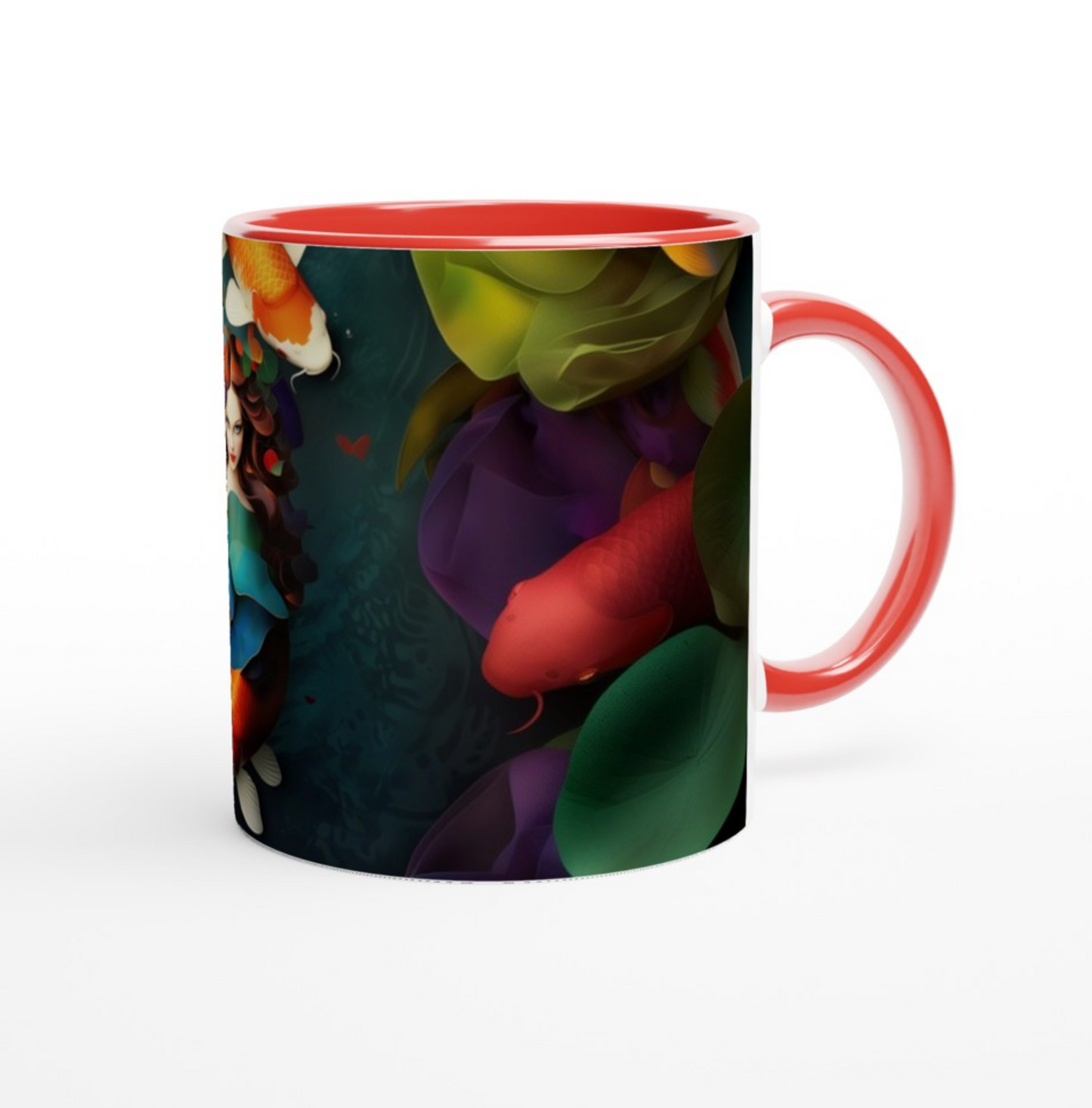 Coy fish art Mug