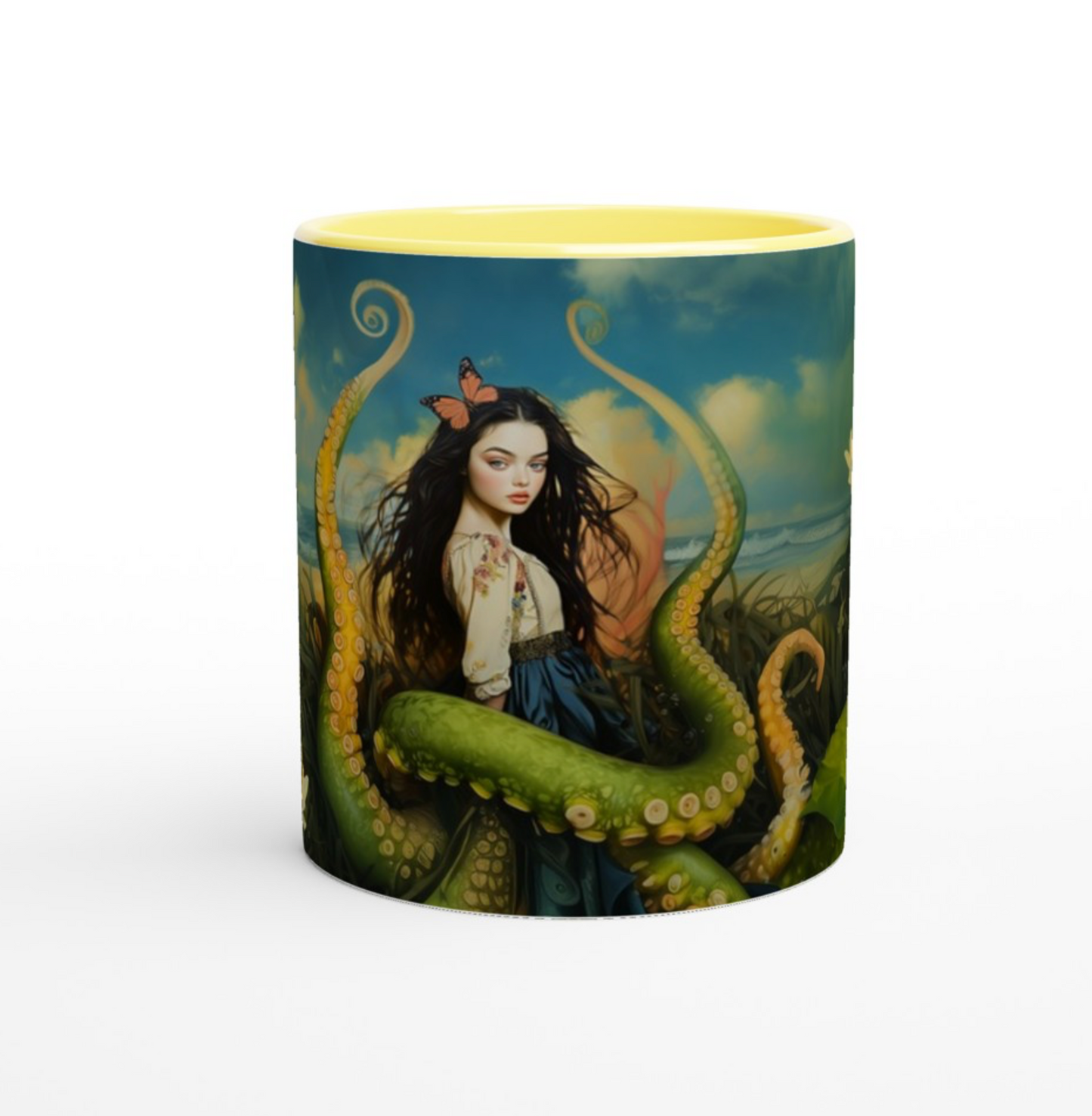 Octopus mermaid Mug