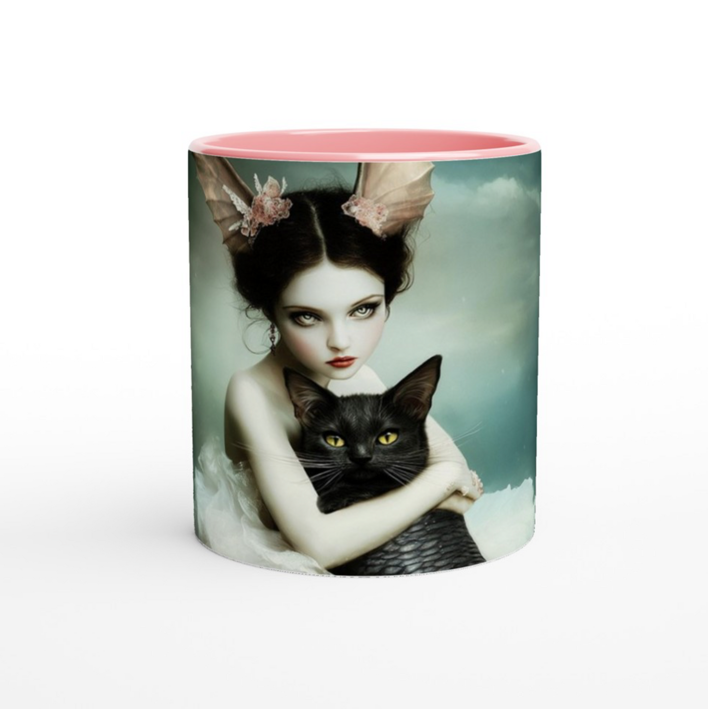 Sea fairy and catfish Mug