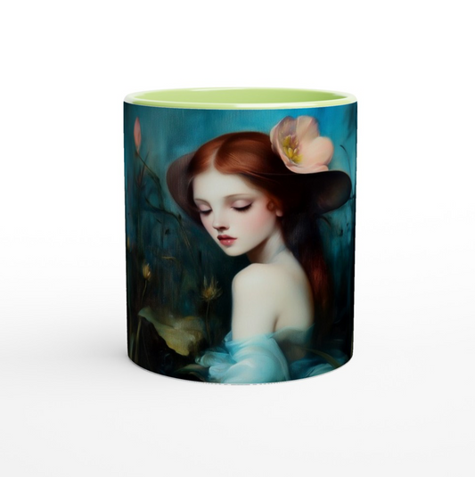 Art deco water nymph Mug