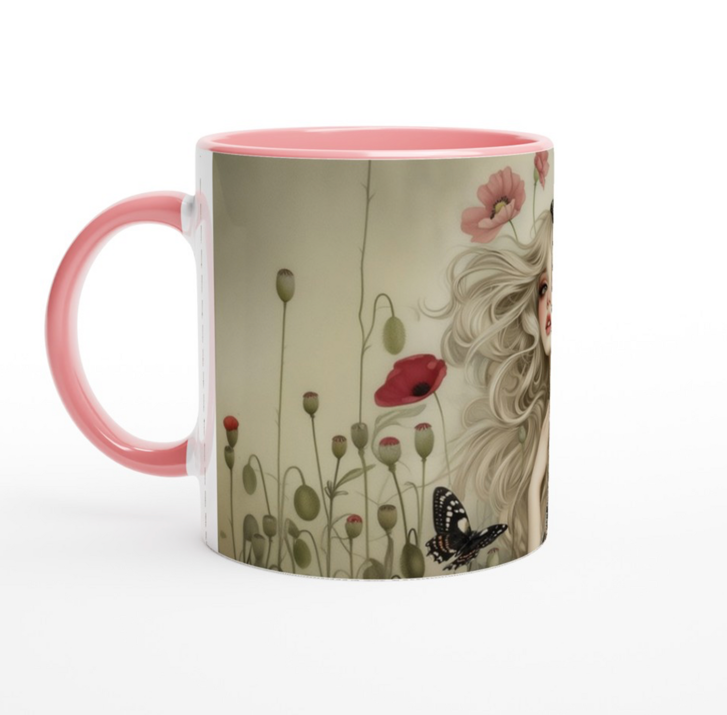 Poppie garden Mug