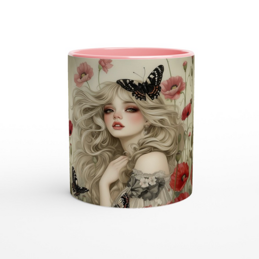 Poppie garden Mug