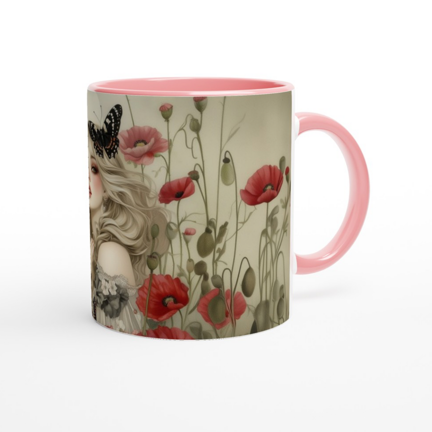 Poppie garden Mug