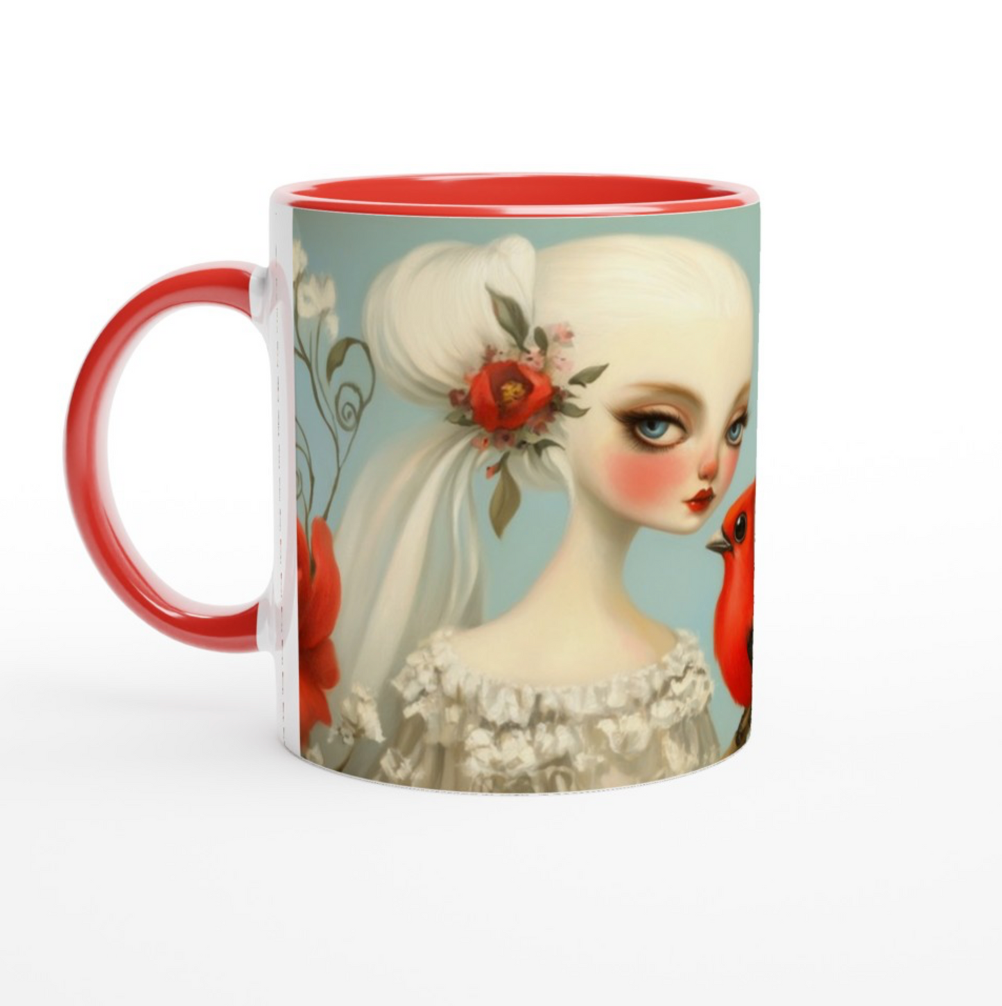 Bird and beauty Mug