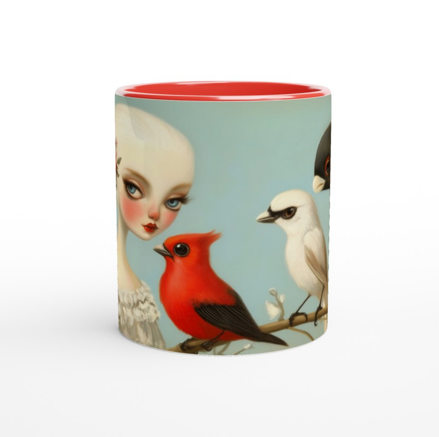 Bird and beauty Mug