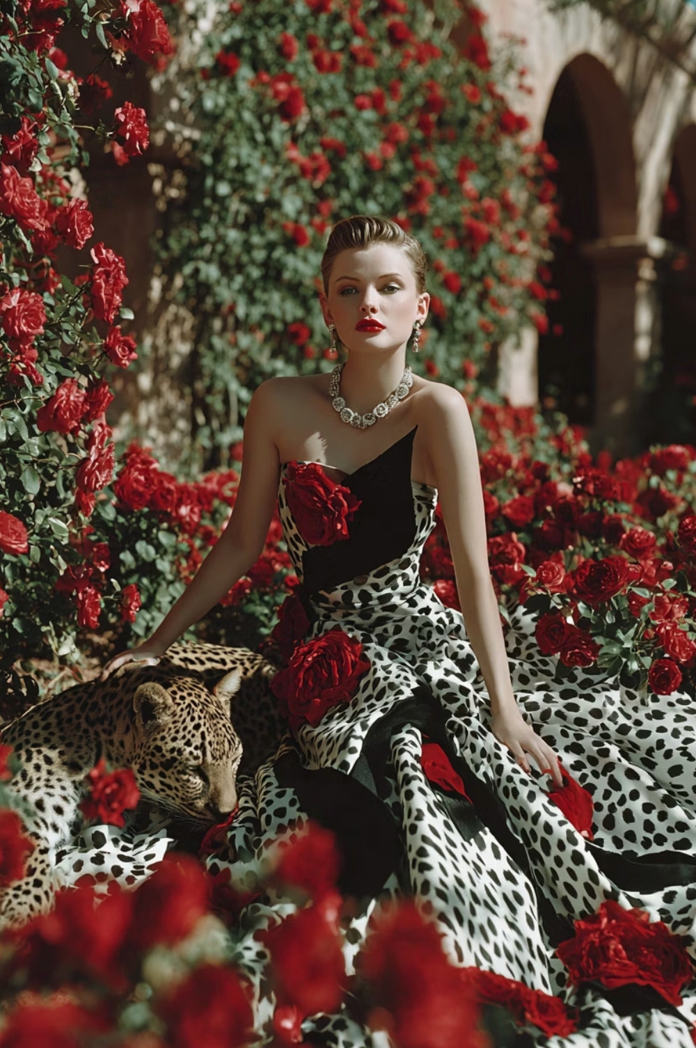 Couture Animals & Models – Cities, Gardens & Underwater- 60 prompts+ 60 free bonus prompts