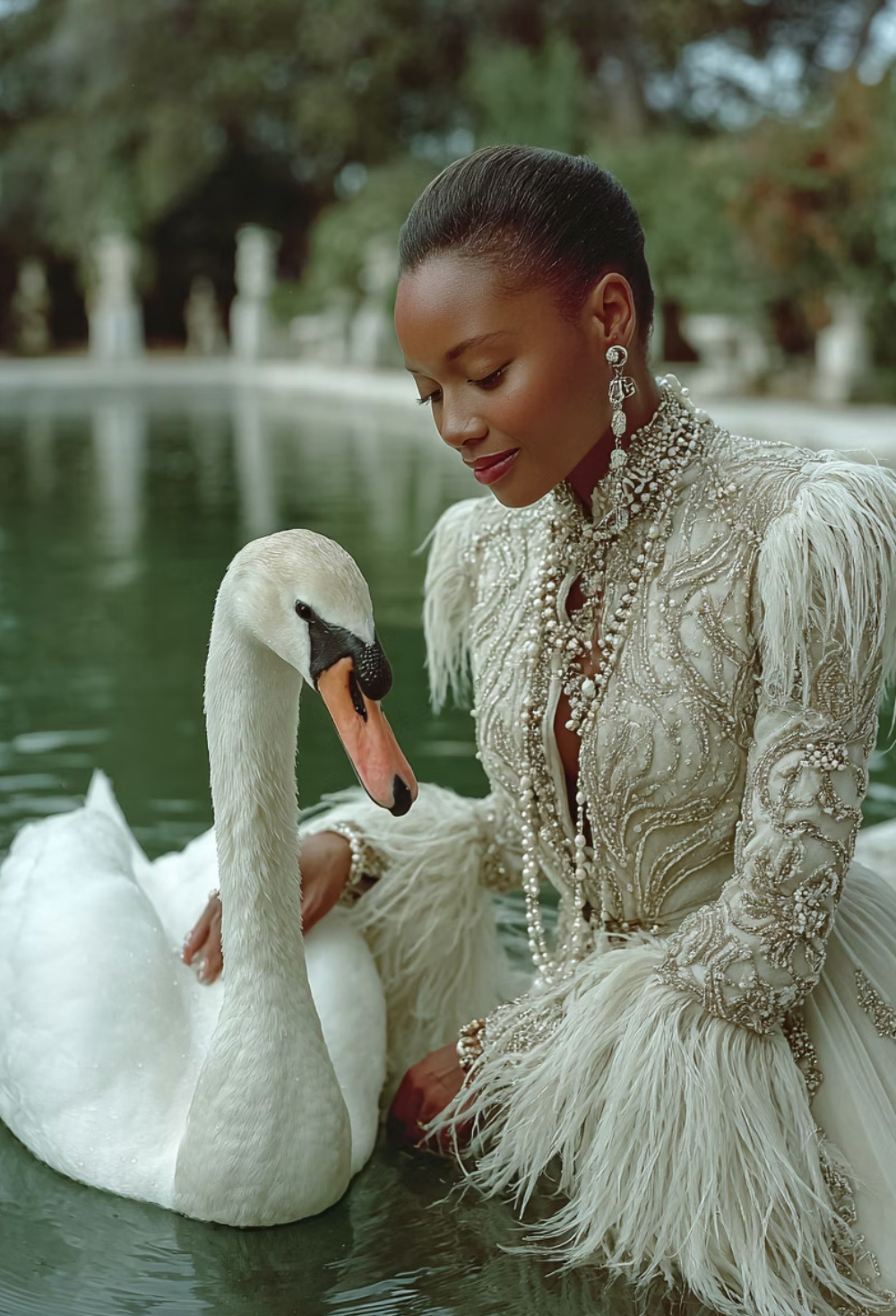 Couture Animals & Models – Cities, Gardens & Underwater- 60 prompts+ 60 free bonus prompts