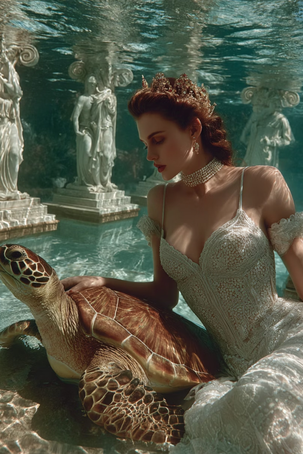 Couture Animals & Models – Cities, Gardens & Underwater- 60 prompts+ 60 free bonus prompts