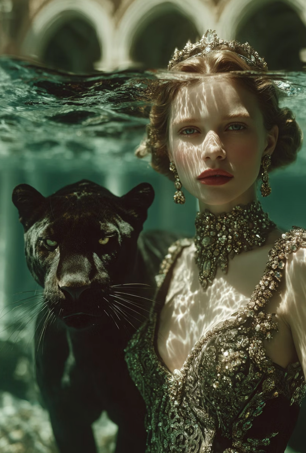 Couture Animals & Models – Cities, Gardens & Underwater- 60 prompts+ 60 free bonus prompts