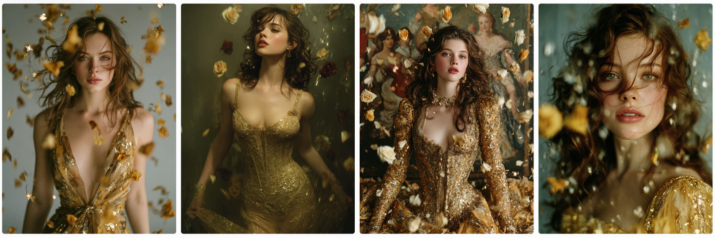 Belle Haute Couture Artist Collection – 70 Editorial Prompts