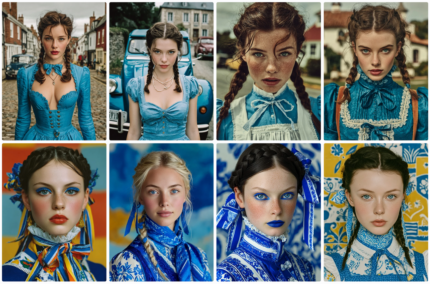 Belle Haute Couture Artist Collection – 70 Editorial Prompts