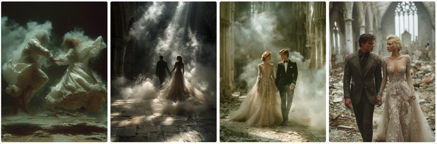 Haute Couture on Ghosts – 70 Prompt Collection