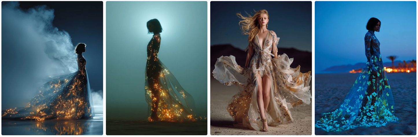 Haute Couture on Ghosts – 70 Prompt Collection