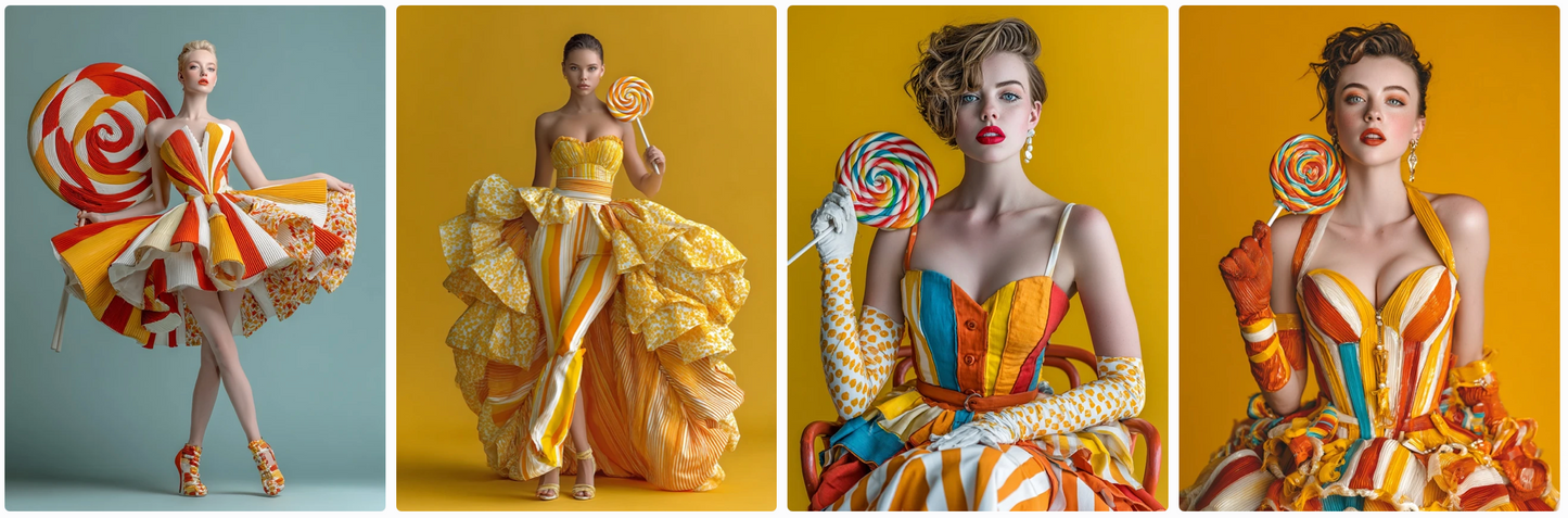 Couture Inspired by Halloween – 60 Prompt Collection