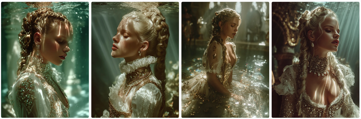 Mirrors & Shadows – 116 Haute Couture Prompts