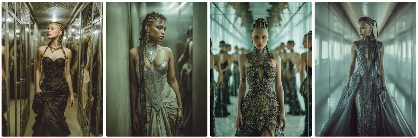 Mirrors & Shadows – 116 Haute Couture Prompts