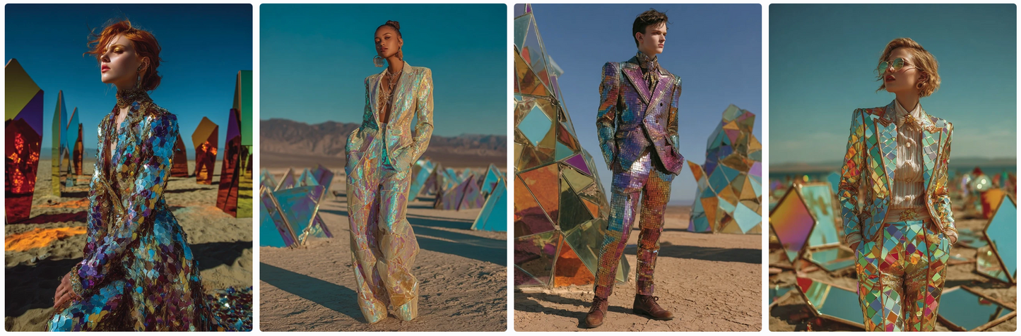 Mirrors & Shadows – 116 Haute Couture Prompts