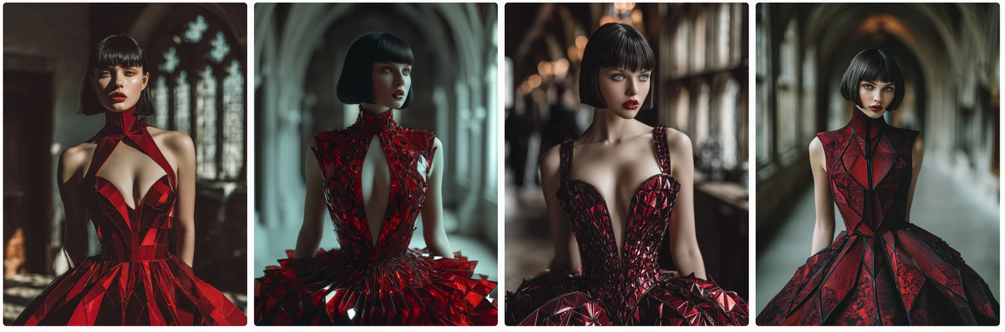 Mirrors & Shadows – 116 Haute Couture Prompts