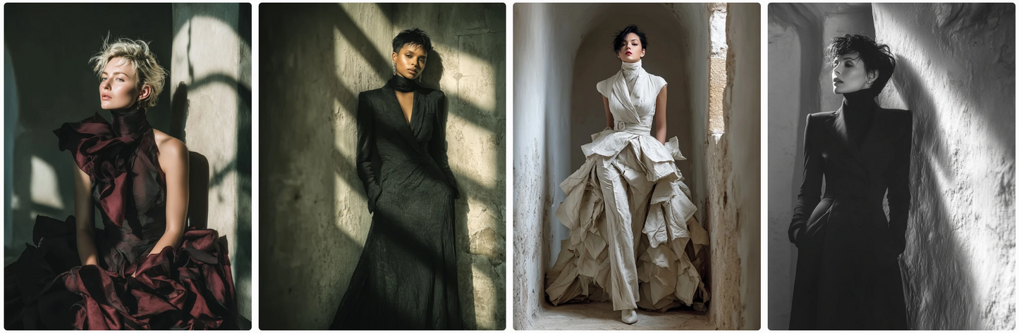 Couture Summer Dresses Inspired by European Artists — 30 MidJourney Prompts