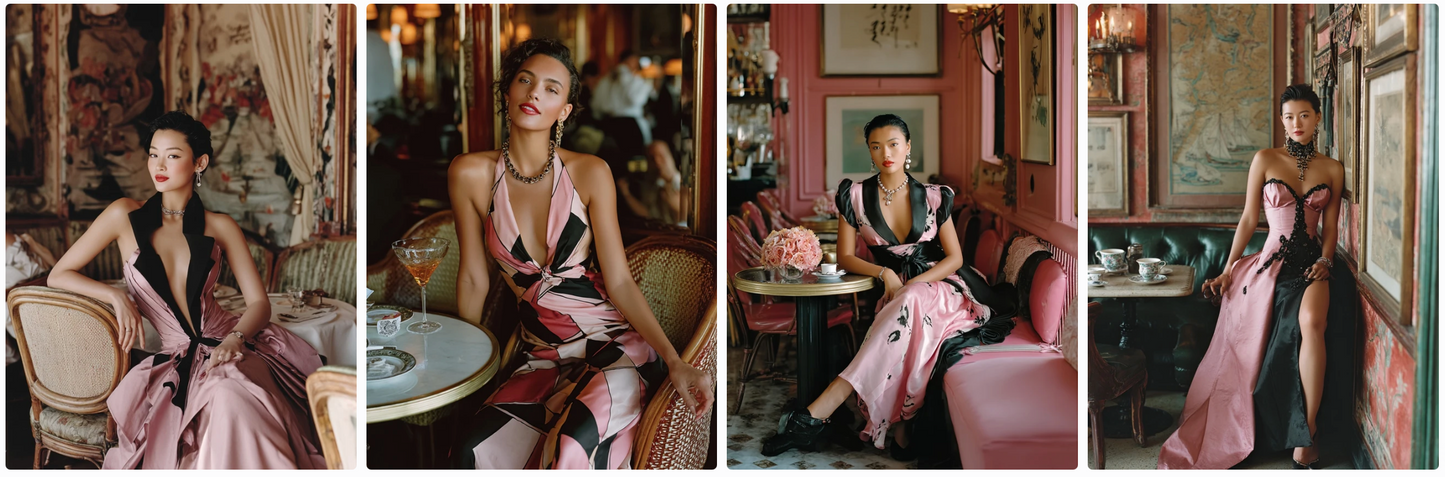 Couture Summer Dresses Inspired by African Artists — 30 MidJourney Prompts