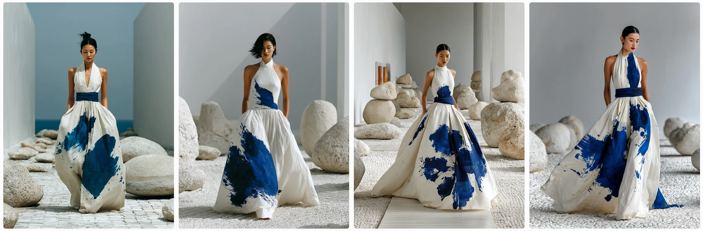 Couture Summer Dresses Inspired by African Artists — 30 MidJourney Prompts