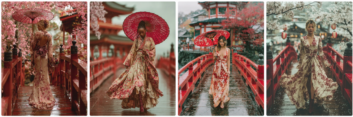 Couture Summer Dresses Inspired by African Artists — 30 MidJourney Prompts