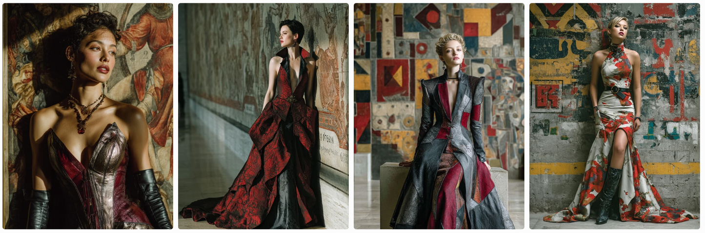 Couture Summer Dresses Inspired by South American Artists — 30 MidJourney Prompts