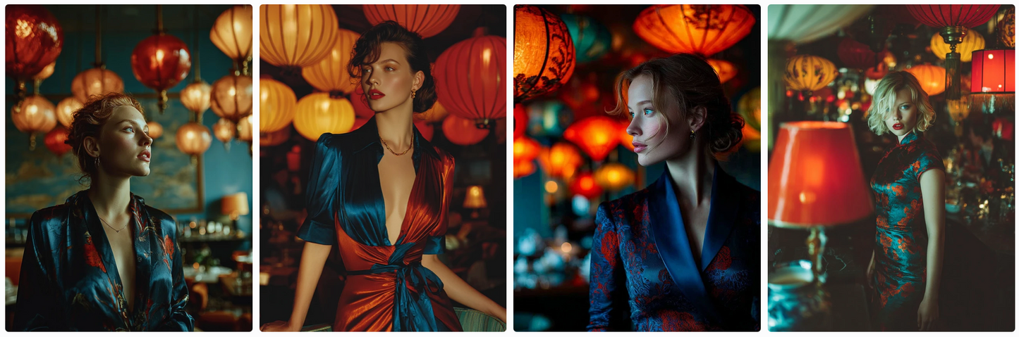 Couture Summer Dresses Inspired by Swedish and French Artists — 60 MidJourney Prompts
