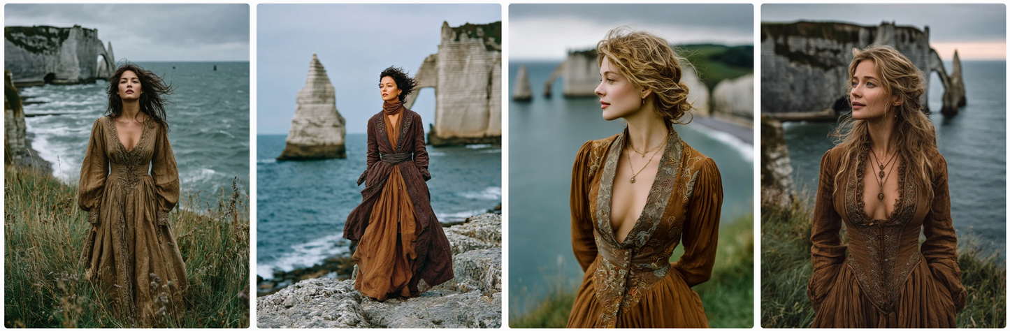Couture Summer Dresses Inspired by Swedish and French Artists — 60 MidJourney Prompts