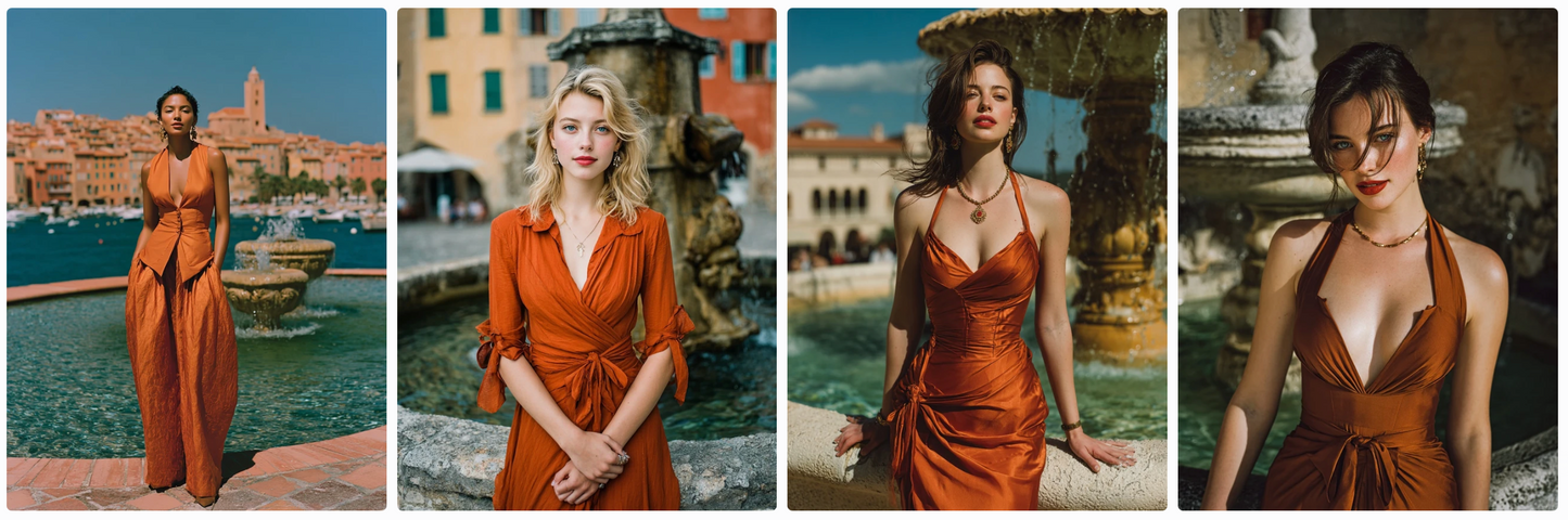 Couture Summer Dresses Inspired by Swedish and French Artists — 60 MidJourney Prompts