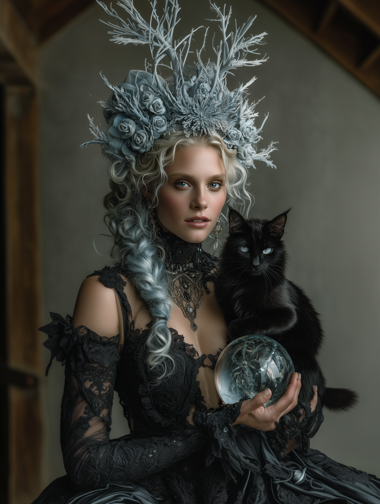 Couture Witches — 100 MidJourney Prompts collection
