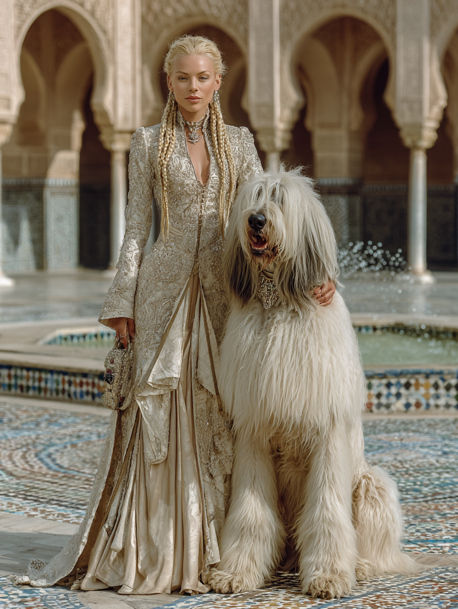 Couture Companions — 60 Editorial Prompts of Cats, Dogs, Pets & Farm Animals