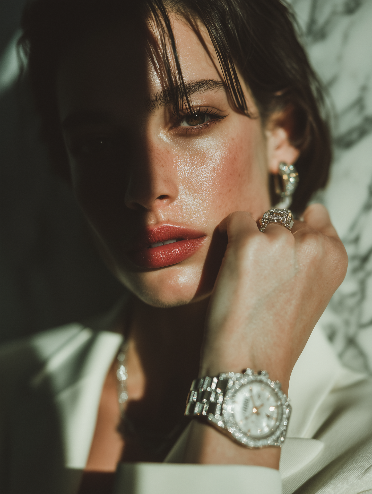 Influencer lifestyle, make up and commercial, 75  prompts